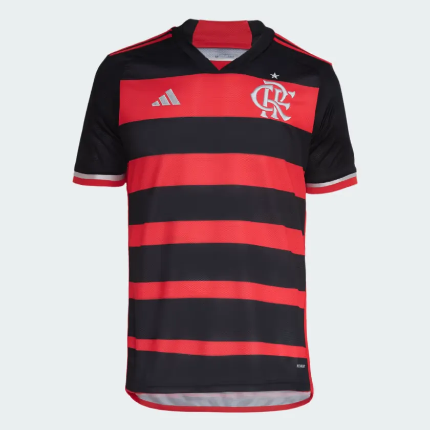 Camisa Do Flamengo I 24 Adidas Masculina Torcedor